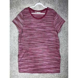 Live Love Lounge Karen Neuburger Spacedye Sleepshirt Womens Size 2X Pockets‎